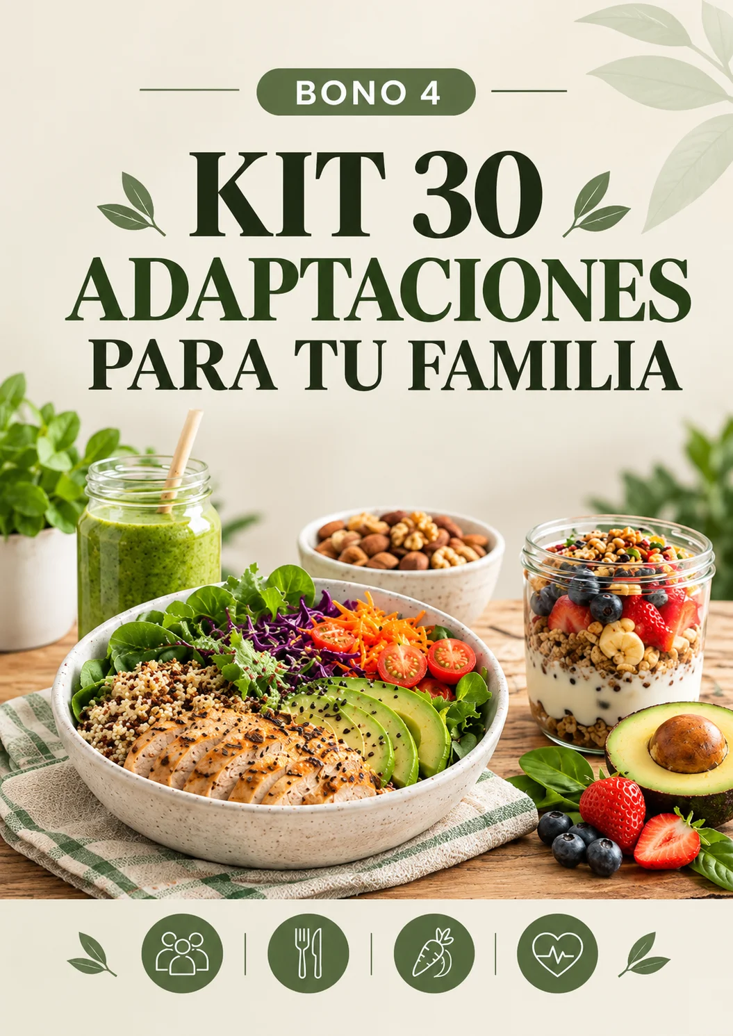 Portada del Bono 4: Kit 30 Adaptaciones para tu Familia