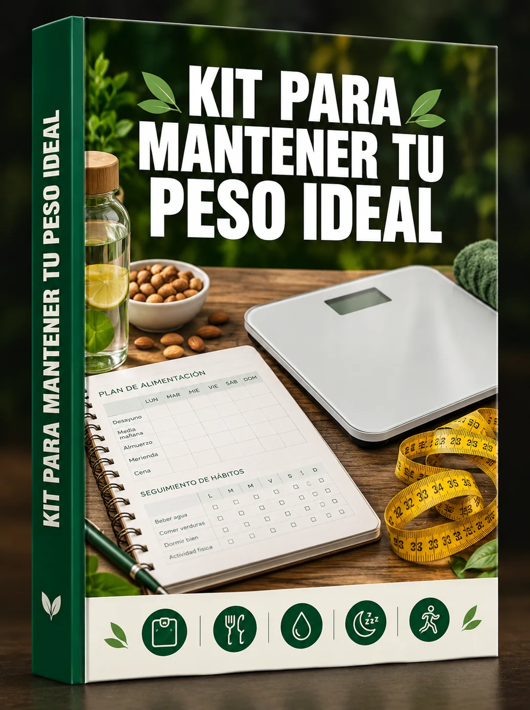 Portada del Bono 3: Kit para Mantener tu Peso Ideal